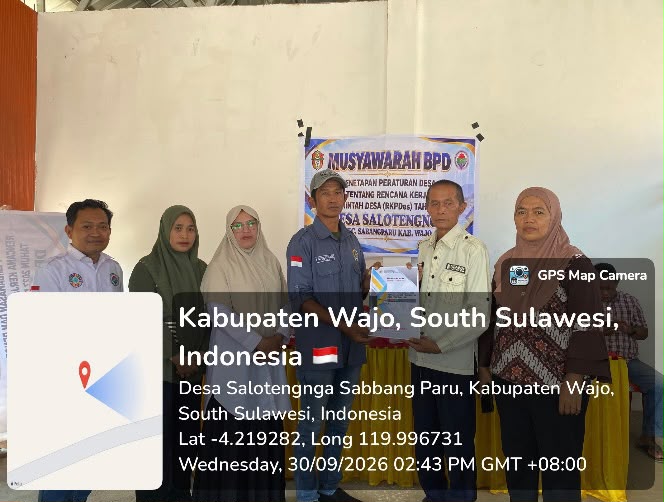 MUSYAWARAH BPD PENETAPAN PERATURAN DESA  TENTANG RKPDes TAHUN 2027